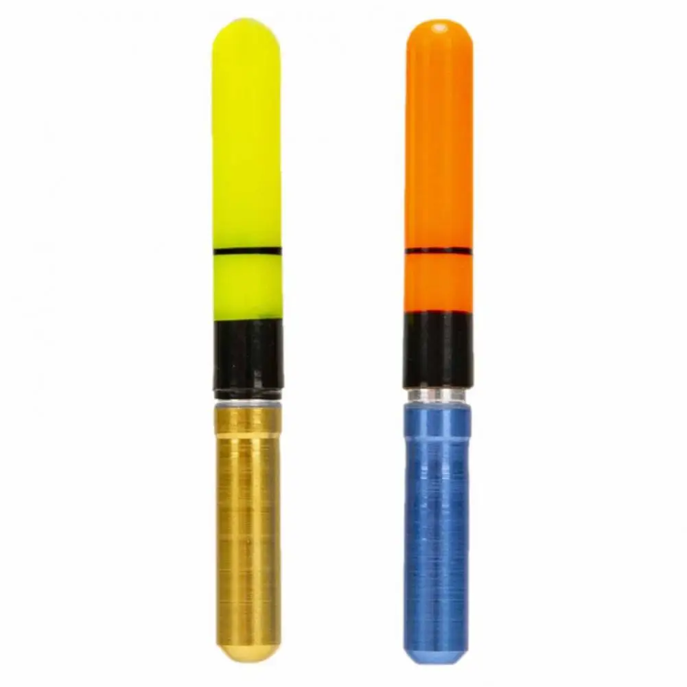 

2Pcs Fishing Lighted Ultralight Replacement LED Light Warning Straight Column Sea Fishing Night Fishing