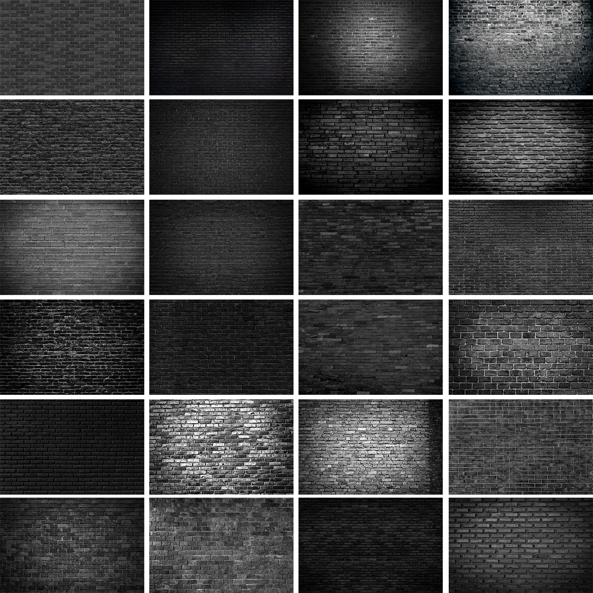 

Черный фон для детской фотосъемки, портрет для взрослых и детей, декор на день рождения, фон со старой сломанной кирпичной стеной