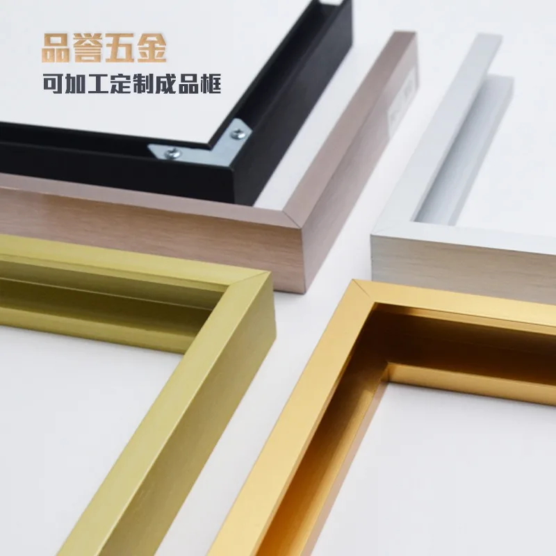 7 цветов большие DIY 30x40 40x50 золотая рамка для рисования Matel настенная фоторамки