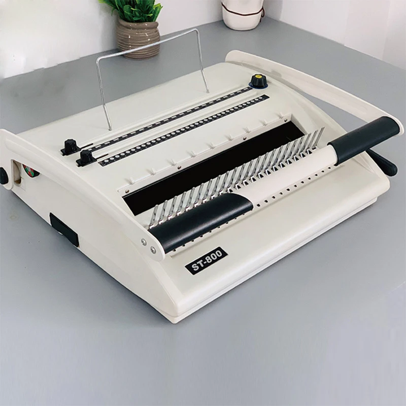 Двойная обвязочная машина ST800 для железных колец резиновых ручная