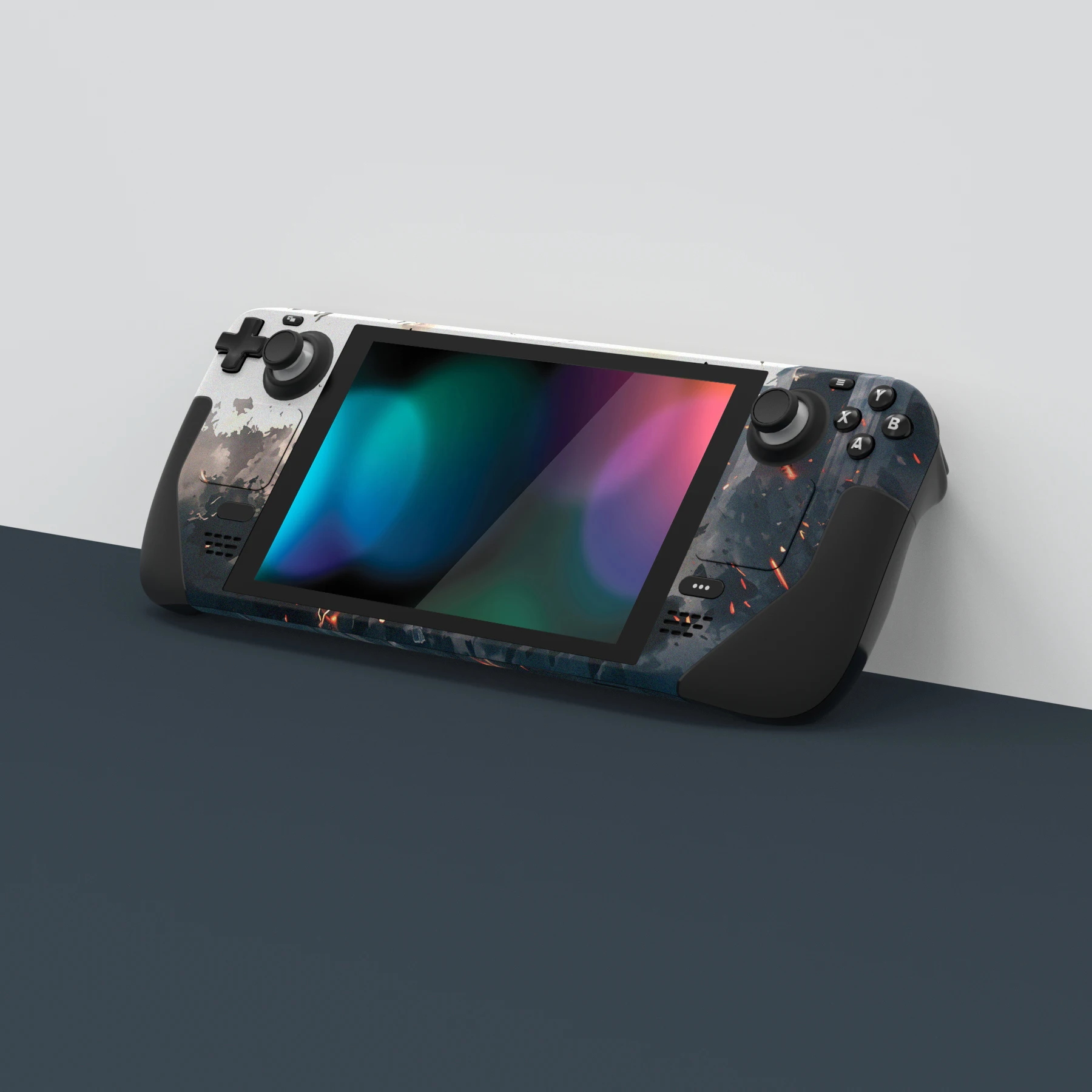 Полный комплект защитных наклеек PlayVital для паровой колоды ЖК и OLED виниловые