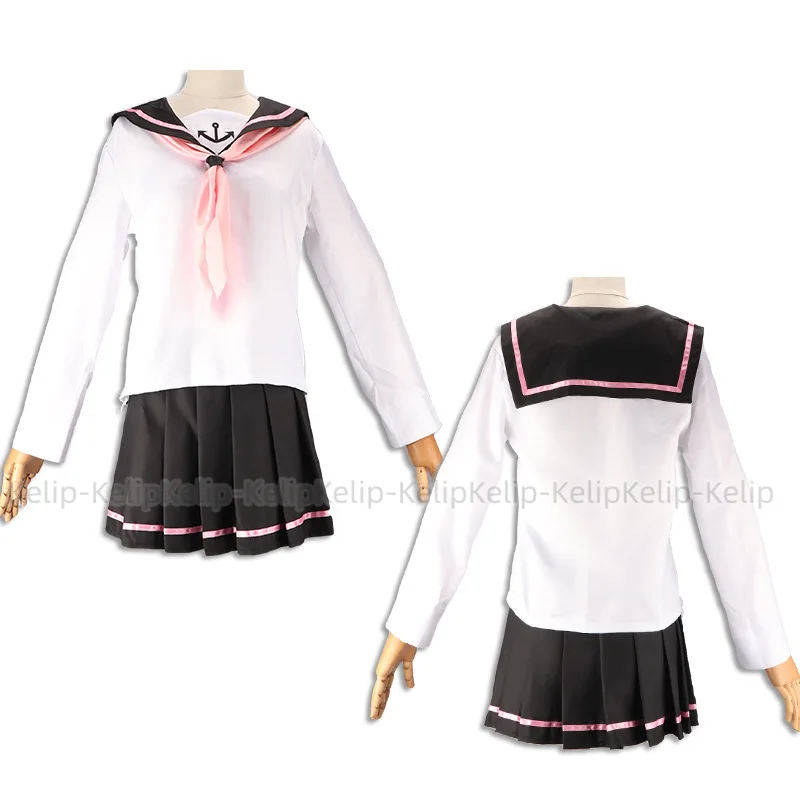 Аниме игра Azur Lane HMS Единорог Косплей Костюм Свитер Пальто JK Униформа Юбка Парик