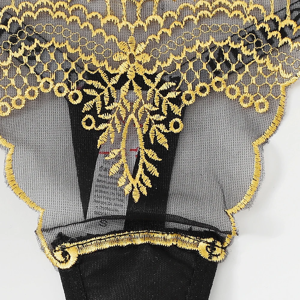 Сексуальные трусики-танга с принтом и низкой посадкой прозрачные трусики