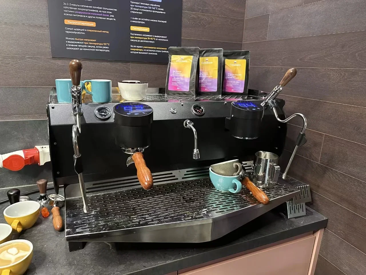 Профессиональная коммерческая машина Cafetiere Kaffeemaschine 2 группы насос Cafetera