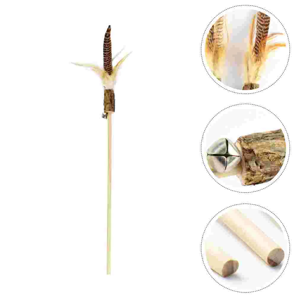 

2 Kitten Wire Wands Cat Worm Teaser Wand for Indoor Kitten Old Cat Exercise Supplies