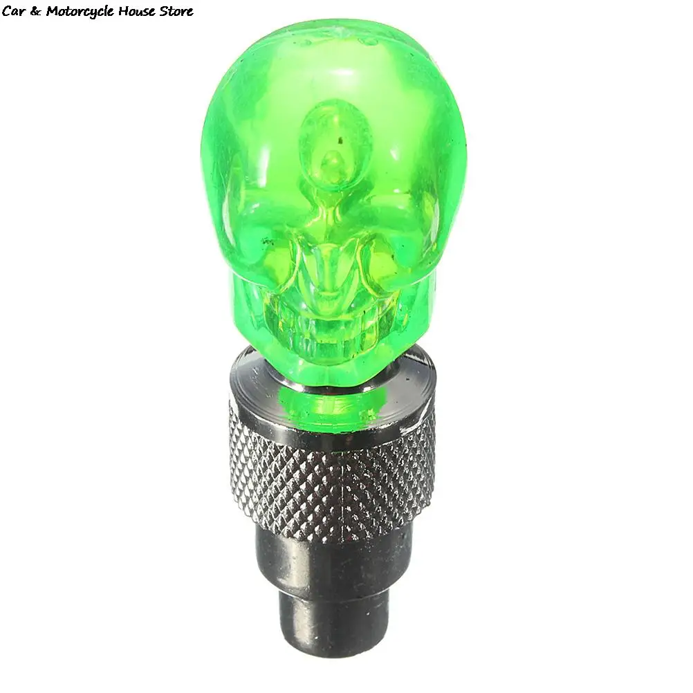 Лампа светодиодная неоновая в форме черепа 4 цвета 2 шт. |