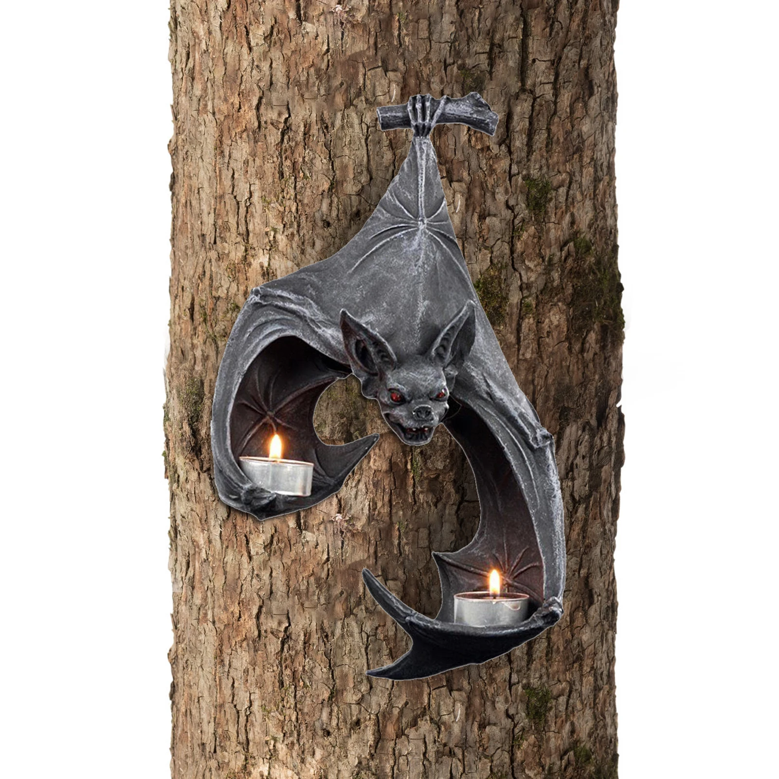 Candlestick Candle Stand Halloween Scene Props Garden Decor