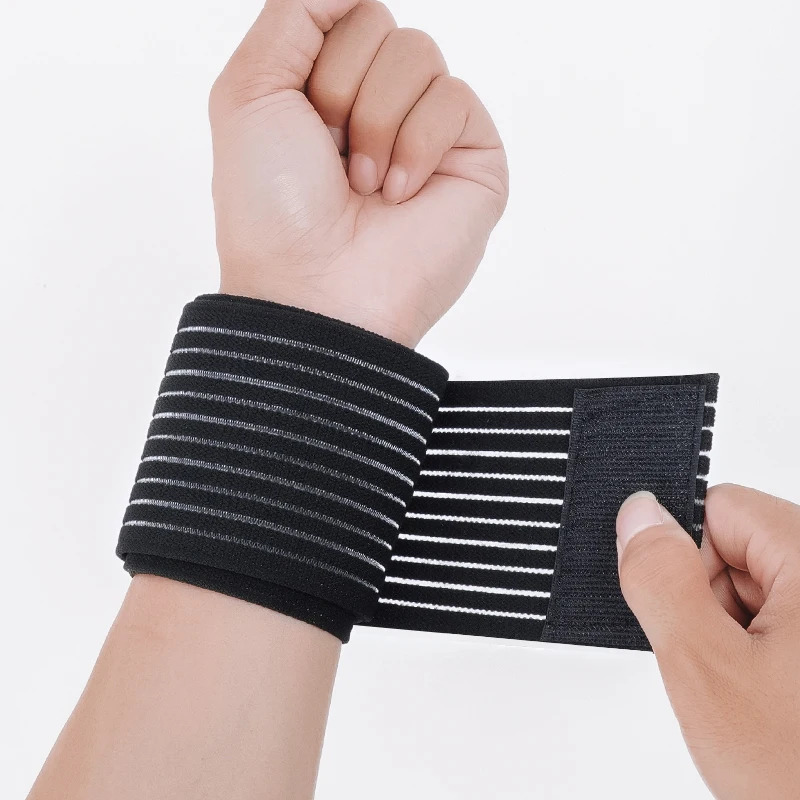 Sfit Cotton Elastic Bandage For Wrist Calf Elbow Leg Ankle Protector Knee Support Band Sport Tape Fitness Safety Outdoor Sports