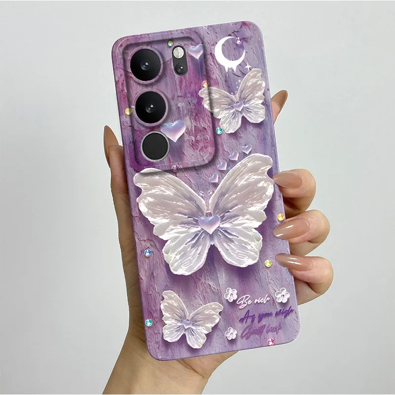 Для Vivo V29 5G Эстетический роскошный чехол Жидкий мягкий силиконовый чехол для телефона Vivo V 29 V29 Pro V29e V2317 VivoV29 Задняя крышка (art.: 3920d246aba65) - 3920d246aba65