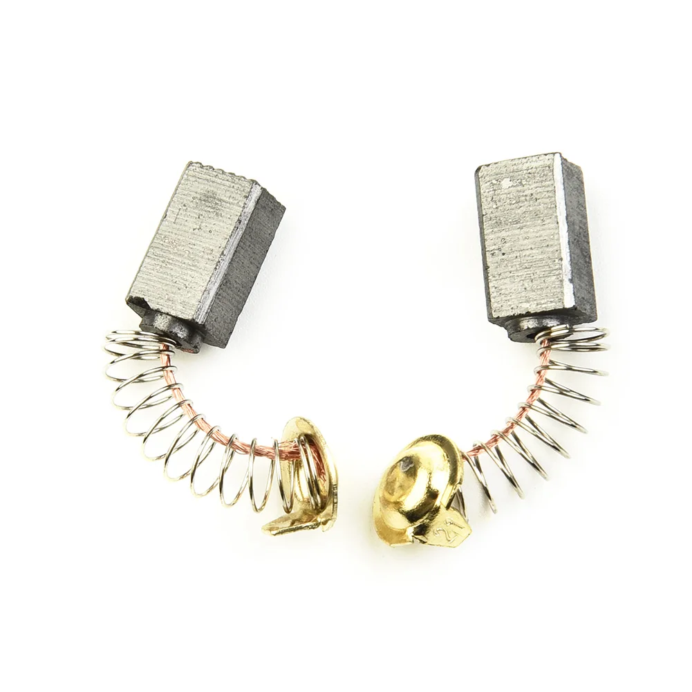 

2 Pcs Carbon Brushes Electric Tools Accessories 1000W 6.5x7.5x12 E15 For Guild PDH26G Rotary Hammer Drill Motor Parts