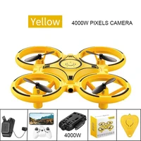 mini infrared rc drone quadcopter gesture induction quadracopter wacth remote control flying toys with 4000w camera