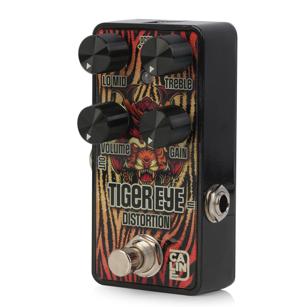 Caline G001 Tiger Eye Distortion Guitar Effect Pedal True Bypass Electric Guitar Parts & Accessories