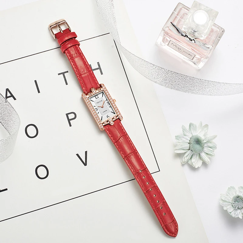 Women Quartz Watches Luxury Designer Vintage Rose Gold Diamond Waterproof Watch for Ladies Free Shipping Reloj Mujer Elegante enlarge