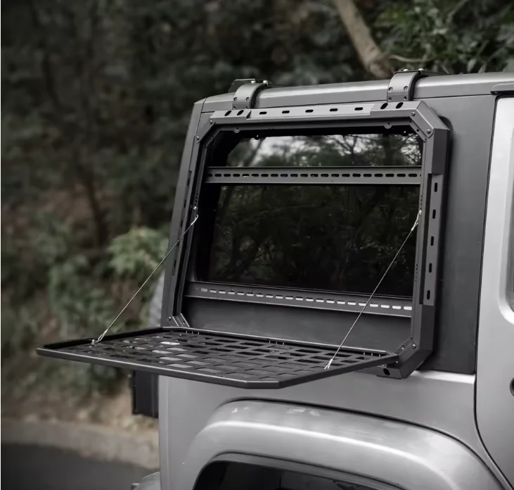Фото Панель расширения бокового окна Maiker для Jeep Wrangler JK, аксессуары, комплекты многофункциональных панелей для Jeep №3