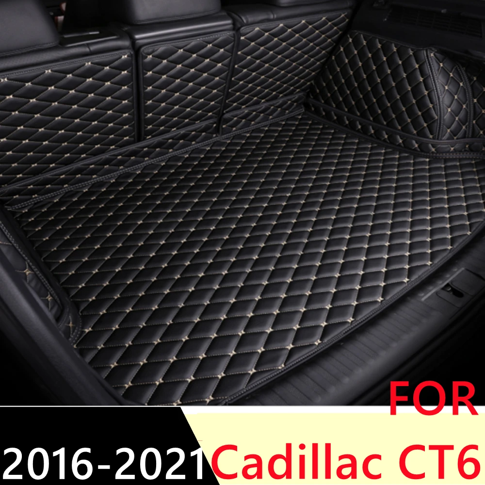 

Коврик для багажника автомобиля Cadillac CT6 2016-21, для любой погоды