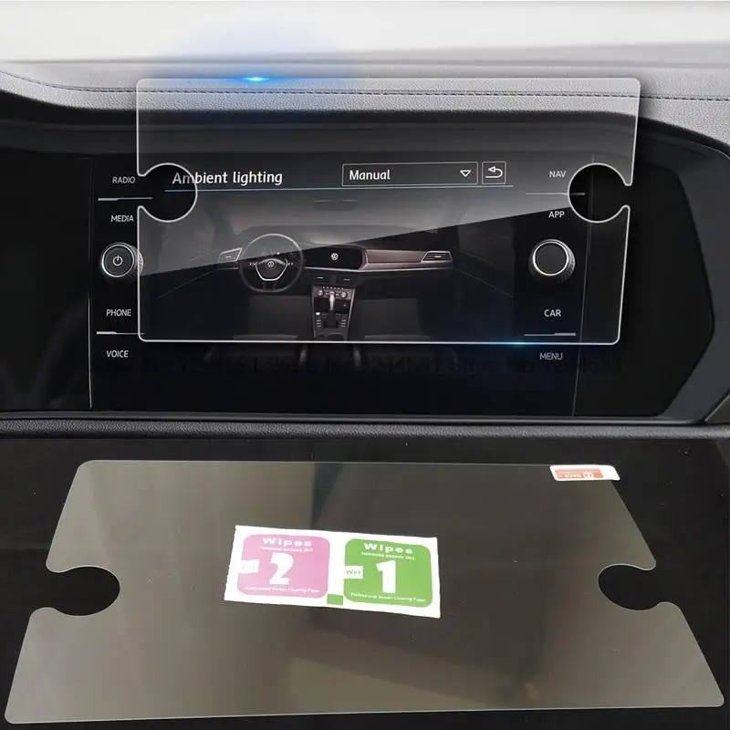 

Защитная пленка для экрана из закаленного стекла для Volkswagen T-Roc 2018-2023 Media 8-дюймовый автомобильный экран для радио-навигации