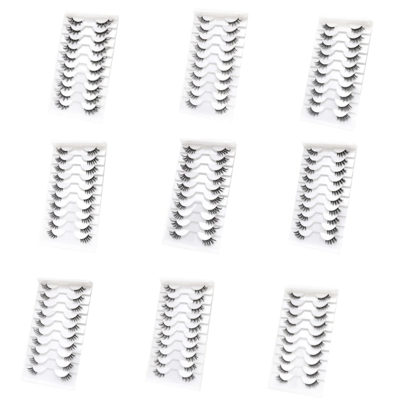 

Пушистые Мягкие Накладные ресницы естественный вид кошачий глаз ресницы 3D накладные ресницы