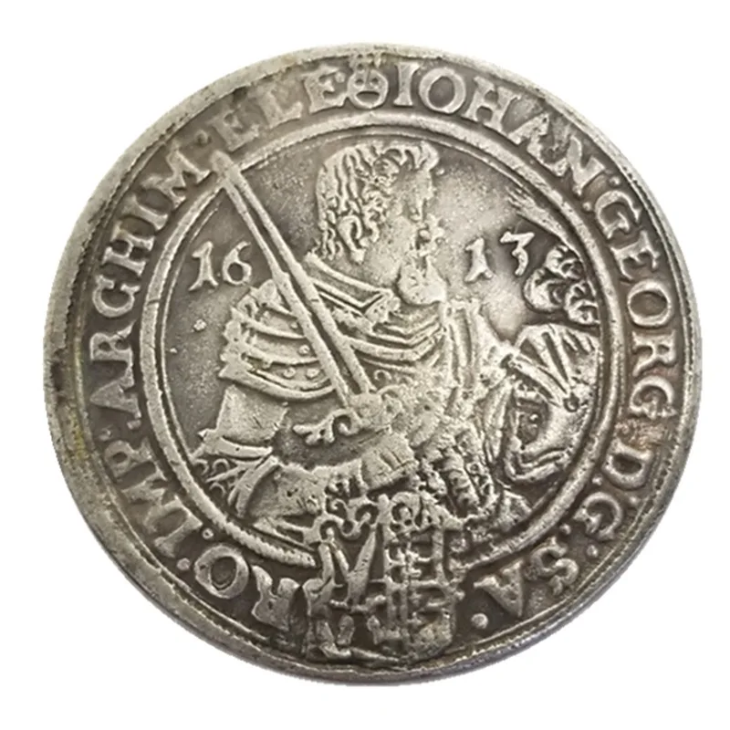 

1613 Germany Silver Plated Coins Copy Collectibles Coin Home Decoration Magic Coin Lucky Challenge Coins Christmas Gifts#1829