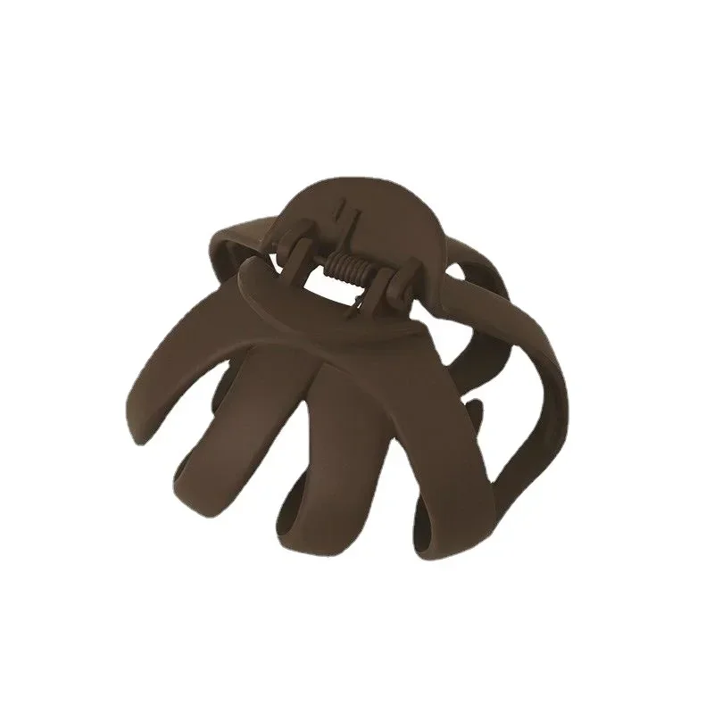 Корейский стиль заколка для волос черные акриловые маленькие заколки женские