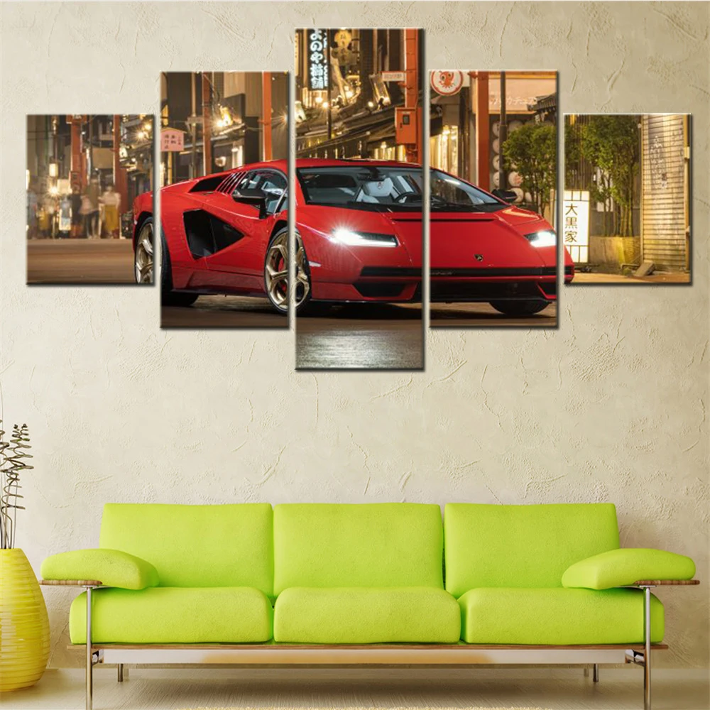 Набор постеров автомобилей Countach LPI 800-4