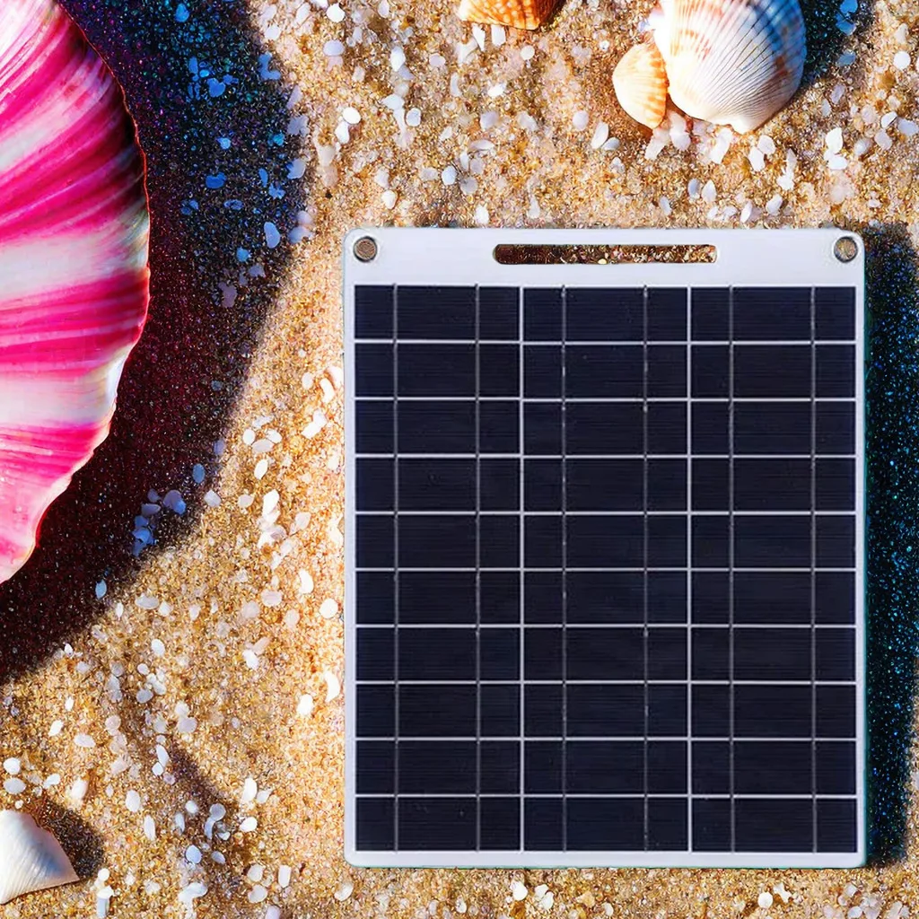 Водонепроницаемый Портативный Модуль Солнечной Панели 5 В С Двумя Usb 100 Вт Уличный