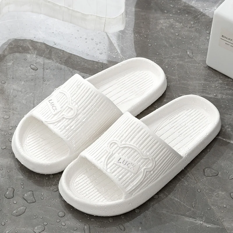 Бытовые домашние нескользящие износостойкие тапочки