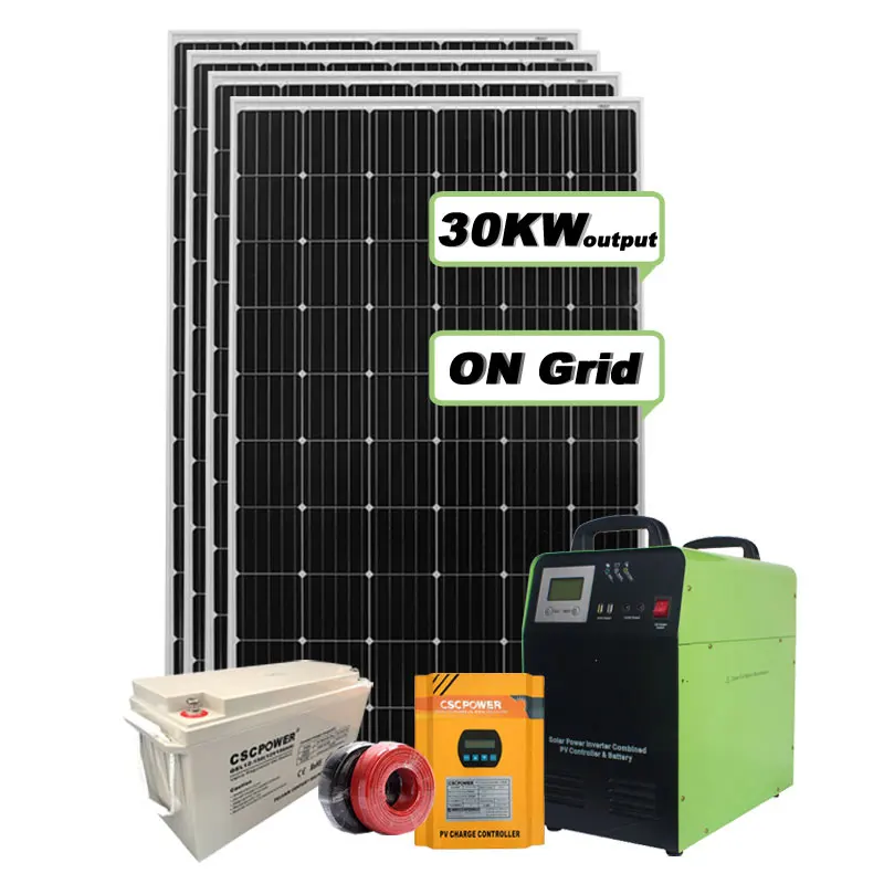 

Cheapest! 30kw solar+energy+systems on grid 30kw solar power system for home use