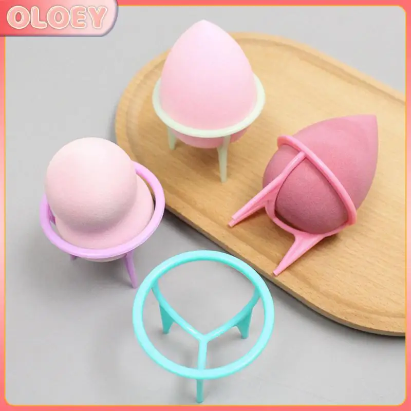 

Breathability Rack 4 Colors Cosmetics Storage Box Breathable Small Holes Soft Rubber Handle Makeup Organizer