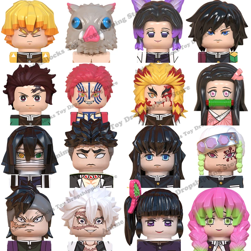 

Экшн-фигурки WM6116 WM6137 WM6138 из аниме «рассекающий демонов», сборные игрушки для детей, подарок для детей