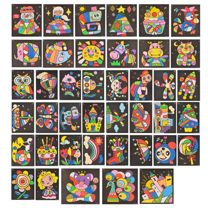 Наждачная бумага песок для детей игрушки рисования Детская мультяшная песчаная