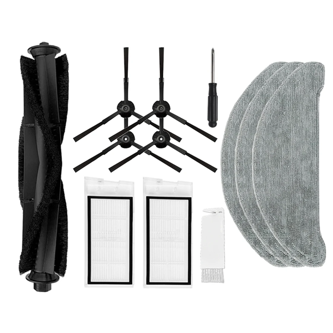 

For Xiaomi ROIDMI EVE PLUS Spare Parts Robot Vacuum Cleaner HEPA Filter Mop Floor Brush Replaceable Clean Accessories