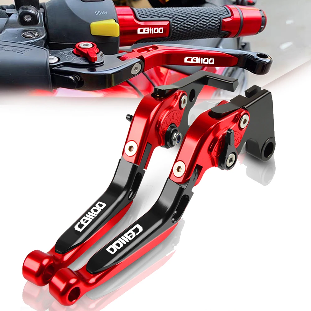 

FOR HONDA CB1100 CB 1100 GIO 2013-2016 2014 2015 Motorcycle CNC Extendable Clutch Brake Levers Adjustable Folding cb1100 Parts