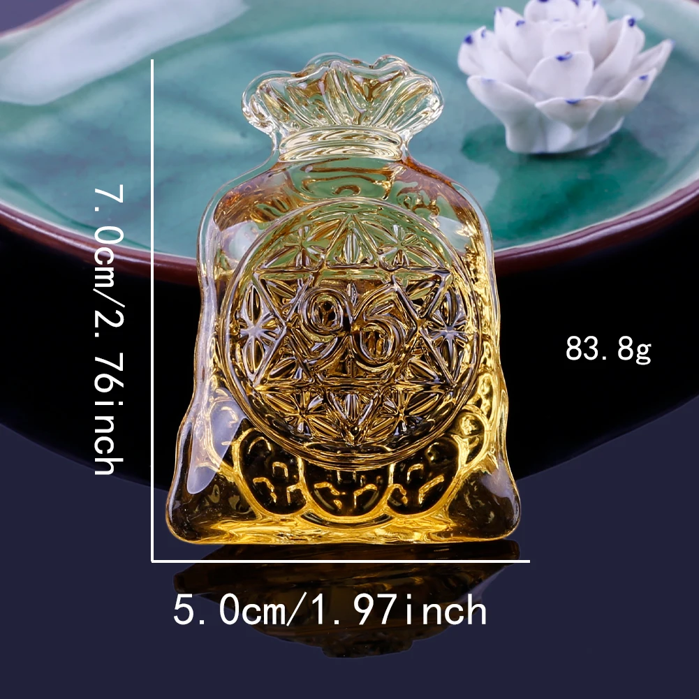 

Стеклянная статуэтка для дома Qxin