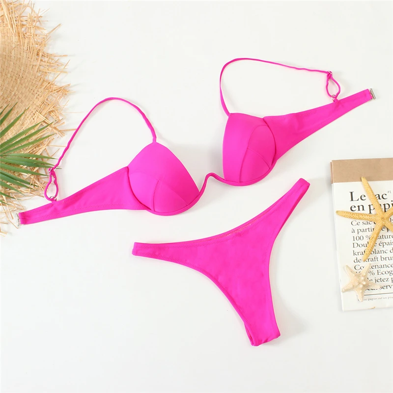 

Женский раздельный купальник с V-образным вырезом, V-образным вырезом