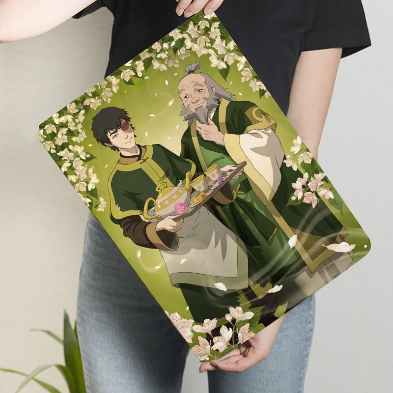Металлический плакат Zuko &amp Uncle Iroh украшения для комнаты металлические жестяные