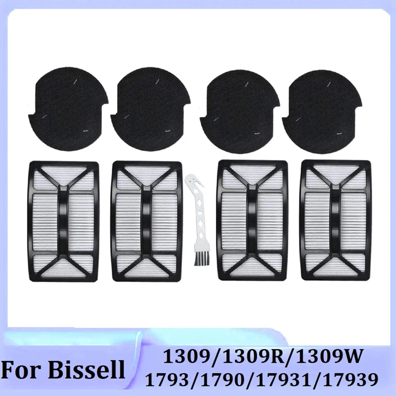 

HEPA Filter For Bissell Powerlifter Powertrak Pet Vacuum 1309 1309R 1309W 1793 1790 17931 17939 Replacement Kit