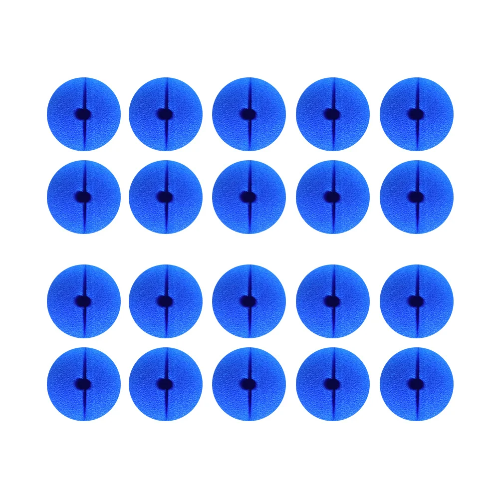 

50 шт. голубые носы клоуна Новинка губчатые носы клоуна купальники клоуна костюмы цирковых комиксов тематические искусственные принадлежно...