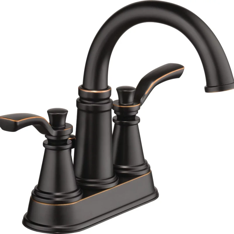 

Two Handle Centerset Bathroom Faucet in Oil Rubbed Bronze