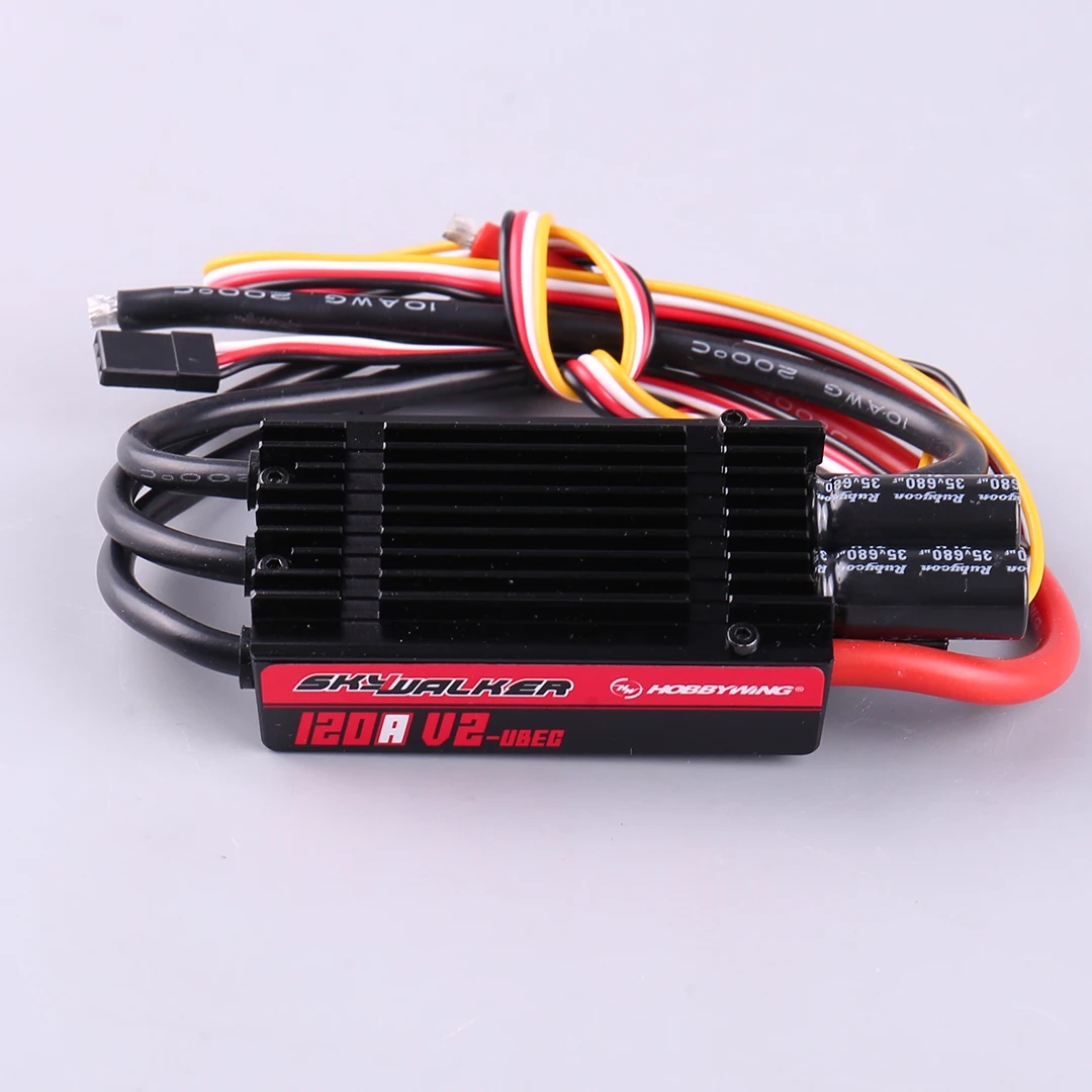 Hobbywing SkyWalker 120A V2 UBEC Бесщеточный ESC с электрической регулировкой обратной передачи для моделей самолетов (art.: 3920cd23f43ac) - 3920cd23f43ac