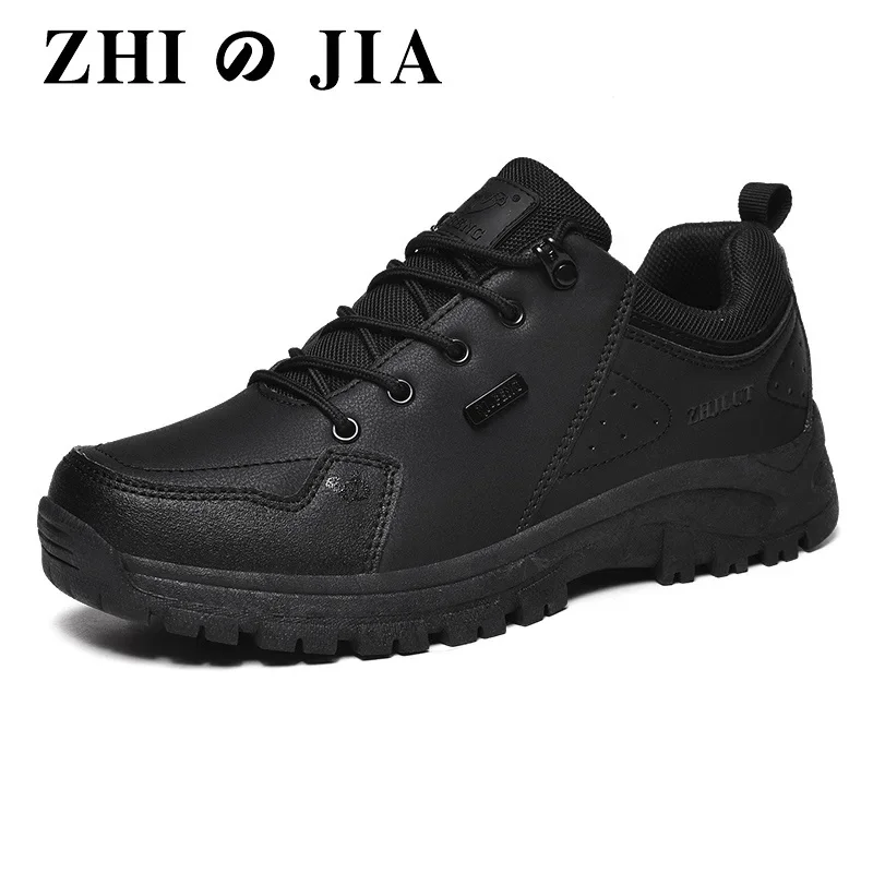 

New Fashion Black Shoes Men Women Outdoor Sports Shoes Wear Resisting Hiking Boots Casual Sneakers for Man Trekking Footwear