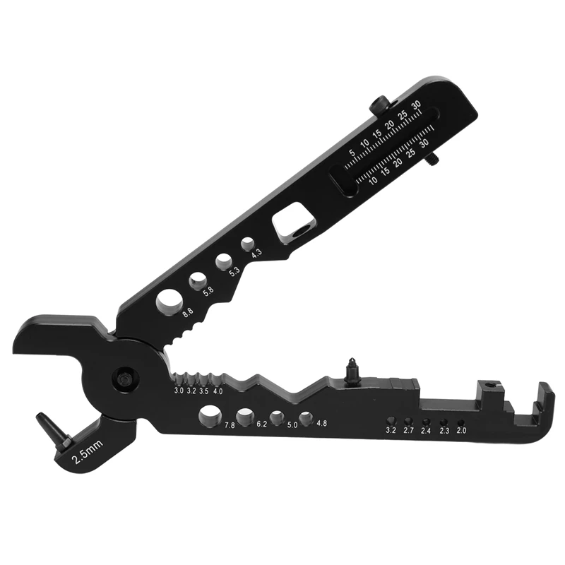 

RC Car Assembly Tool Metal Multi-Function Shock Absorber Pliers Rod Ball Head Clamp Shock Absorber Clip