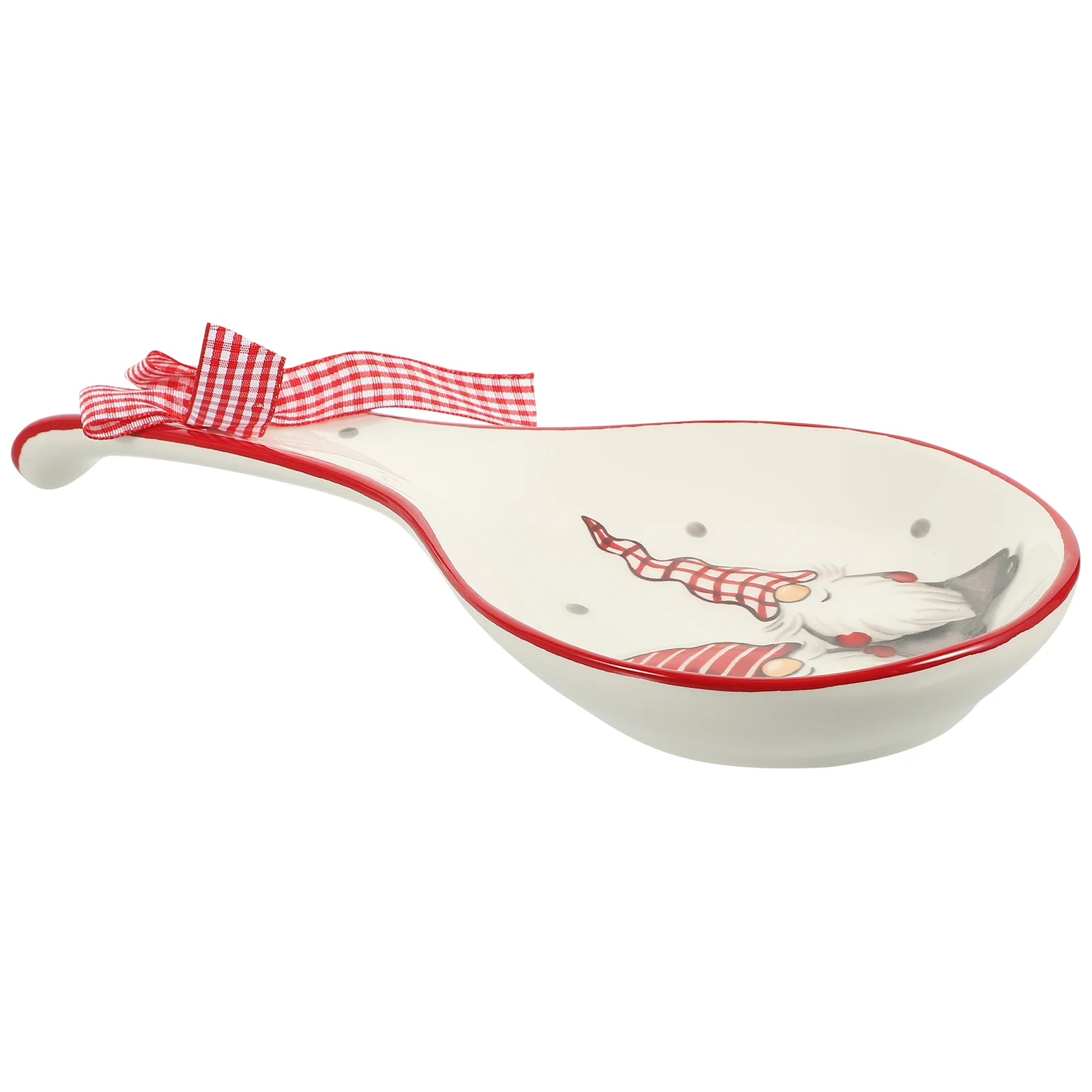 Chopsticks Cutlery Rack Kitchen Utensils Spoon Shaped Christmas Stand Pillow White Creative Woman