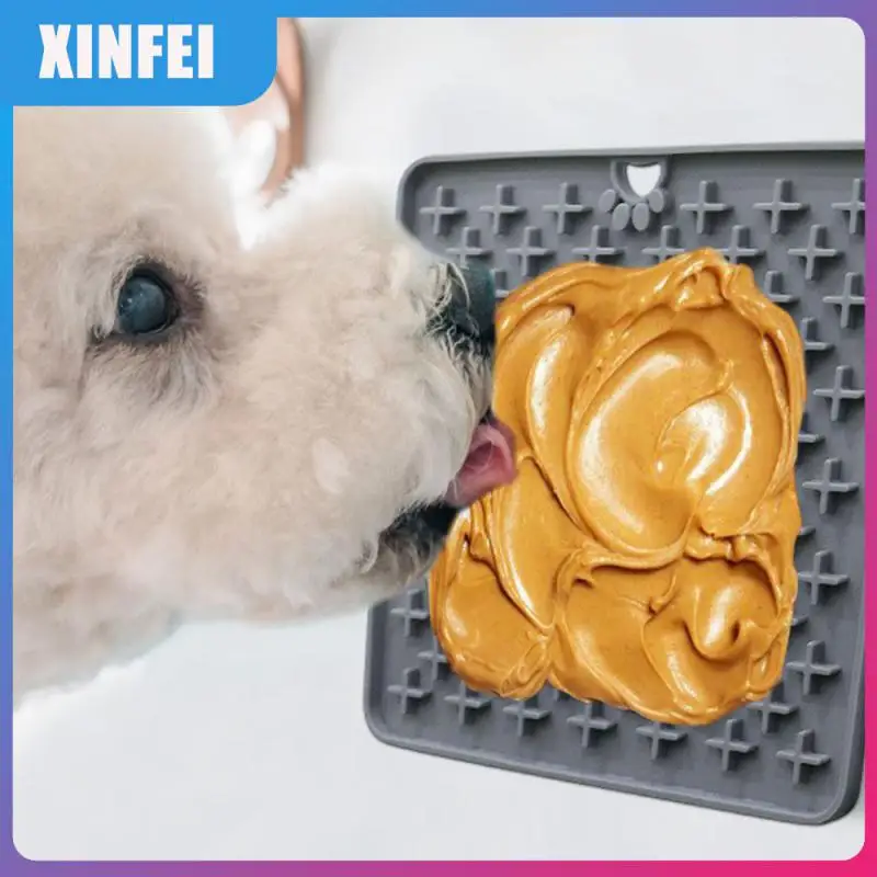 

Pet Silicone Licking Mat Dog Licking Pad Slow Food Pad For Dogs Pet Supplies