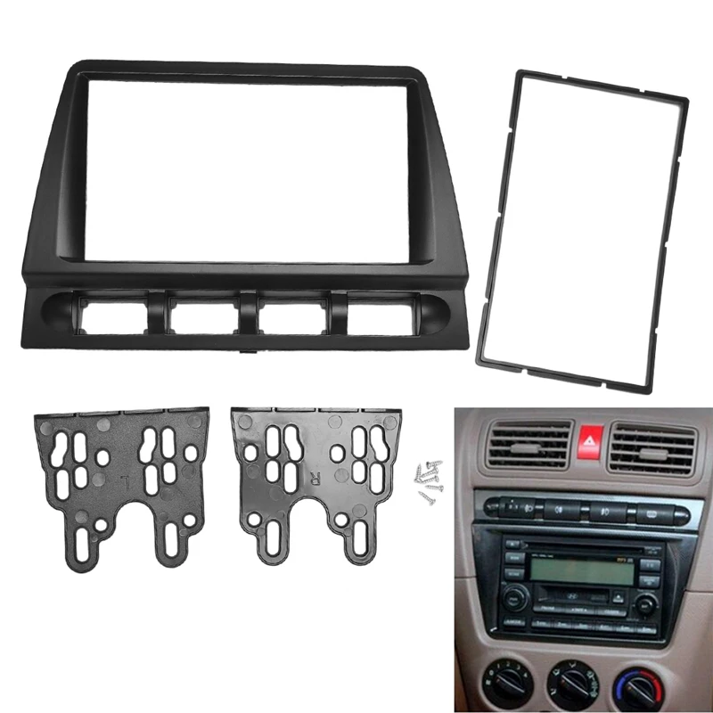 

Автомобильный радиоприемник Fascia Для KIA Picanto 2004-2008 DVD стерео рамка пластина адаптер монтаж приборной панели комплект ободка