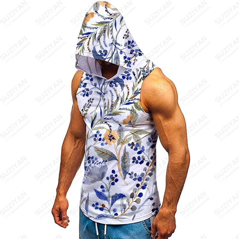 

Casual Vanquish Fitness Men New Printing Patterns Printed Sleeveless Tshirts For Men Summer Men Clothing Printing