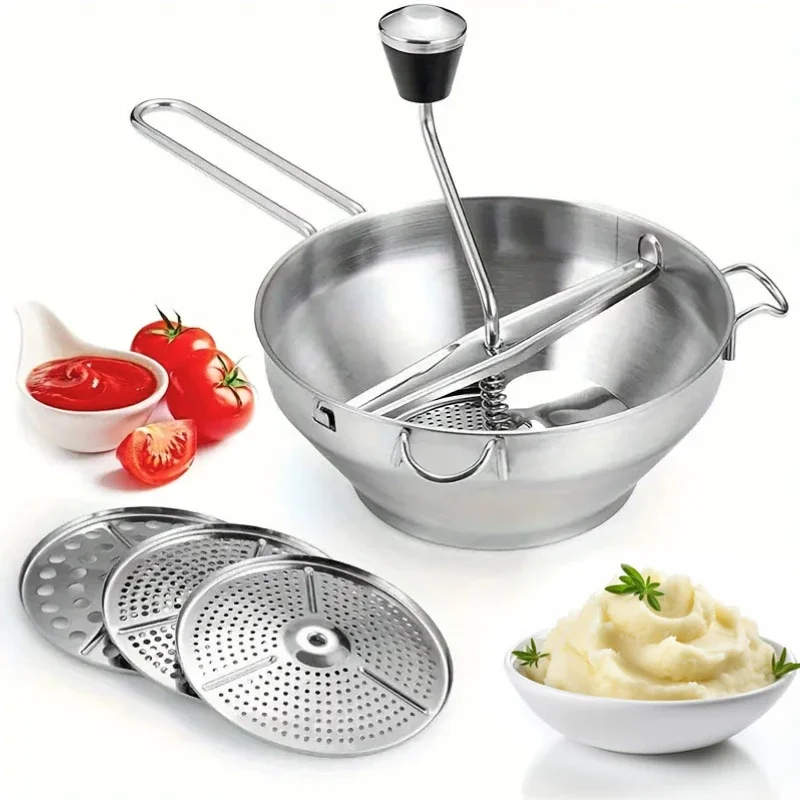 Машинка для картофеля тыквы овощного пюре пресс чеснока соковыжималка еды