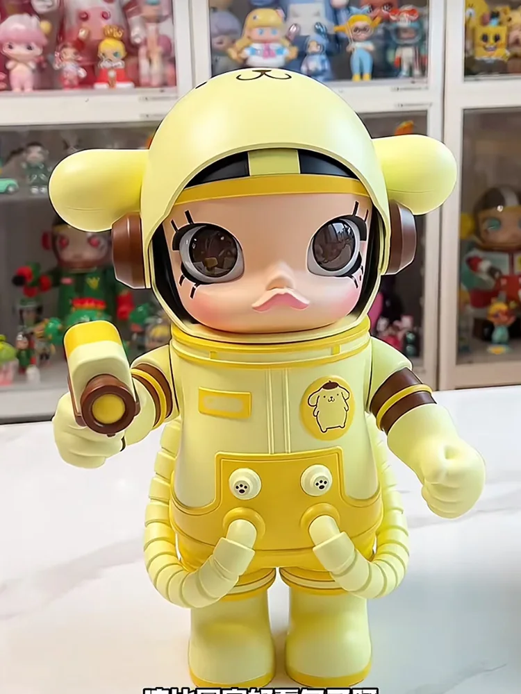 Подлинная семейная серия Sanrio Mega Space Molly 400% экшн-фигурка аниме Hello Kitty милая фигурка