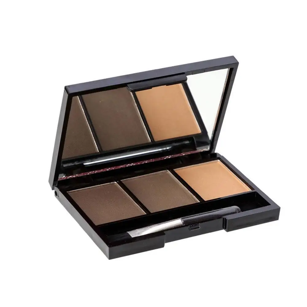 

Палитра водостойких теней для бровей, 3 цвета