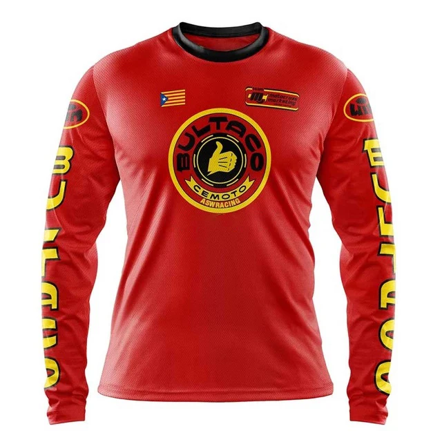 

2022 mx moto motocross Jersey mtb downhill jersey cycling mountain bike shirt DH maillot ciclismo hombre quick drying jersey