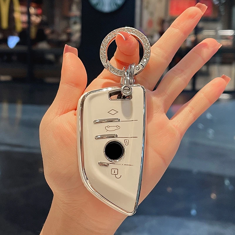 

Чехол для автомобильного ключа, из ТПУ, для BMW 2020-2022 G20 G30 X1 X3 X4 X5 45e G05 X6 F20 i4 G21 f40 f80 35i 3 5 7